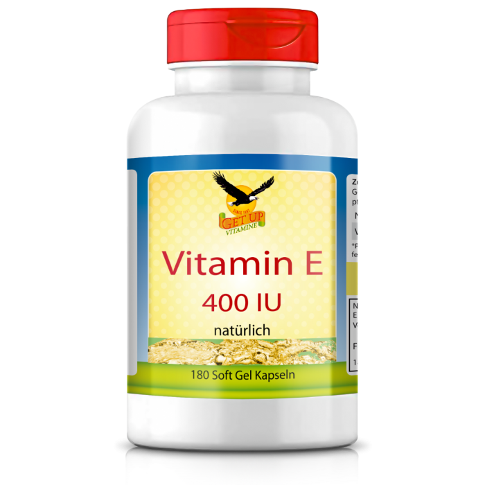 Vitamin E 400 von GetUP hier bestellen Vitamin E 400 von GetUP hier bestellen