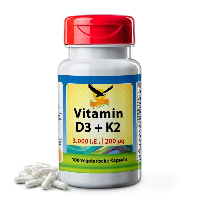 Get UP Vitamin D3 3000 + K2
