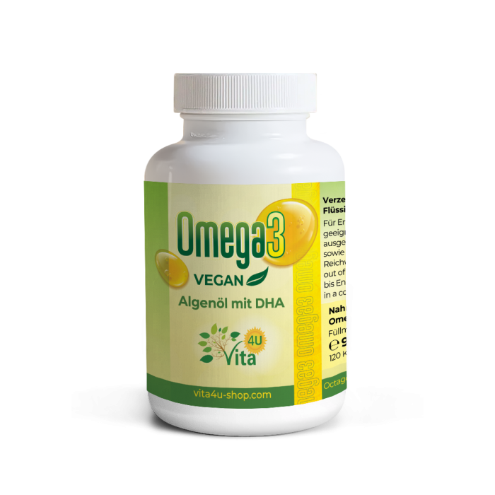 Veganes Omega 3 Algenöl Veganes Omega 3 Algenöl