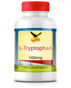 L-Tryptophan 500mg | 150 Kapseln