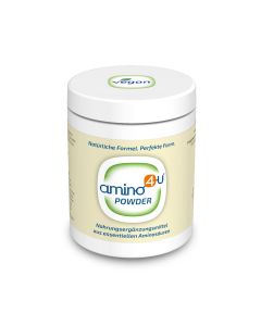 Amino4u PULVER - alle 8 L-Aminosäuren | 120g feinstes Pulver