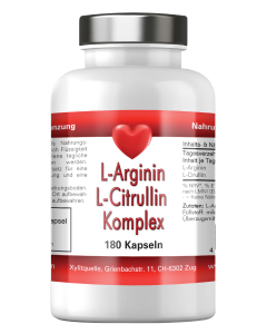 L-Arginin L-Citrullin Komplex hier bestellen