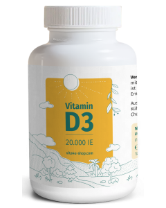 Vitamin D3 20000 I.E. Depot hochdosiert
