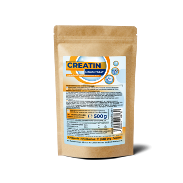500 g Creatin Monohydrat Pulver, geschmacksneutral und superfein