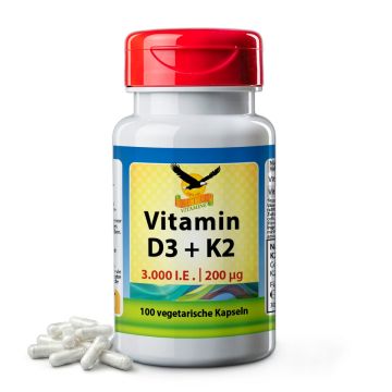 Get UP Vitamin D3 3000 + K2