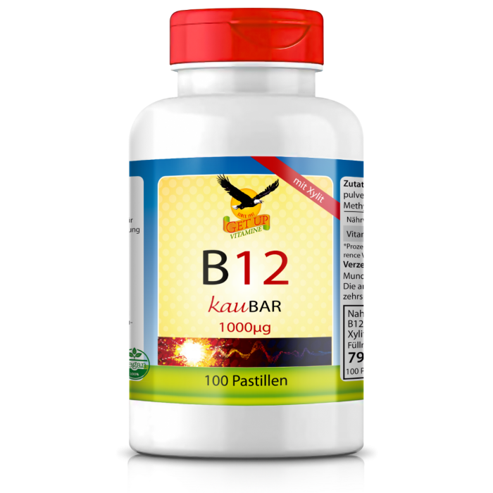 Vitamin B12 Lutsch von GetUP hier bestellen