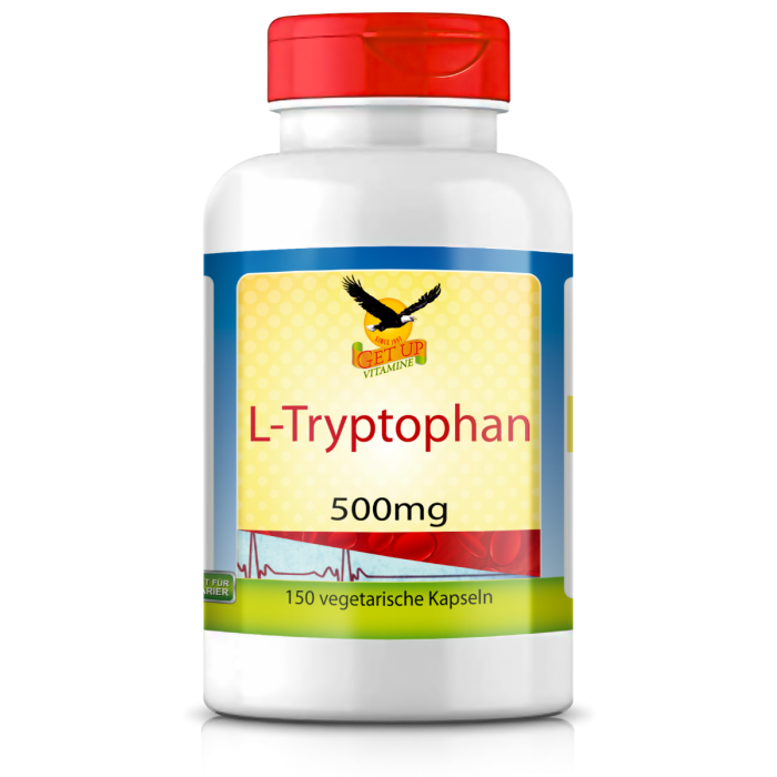 L-Tryptophan 500mg | 150 Kapseln