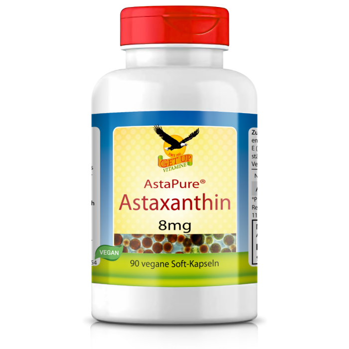 Astaxanthin 8mg vegan | 90 Kapseln