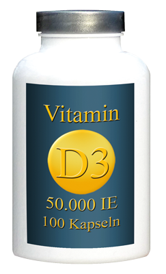 Vitamin D 50000 Ie 100 Kapseln Extra Hoch Dosiert Stoppt Vitamin D Mangel