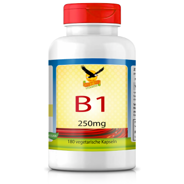 Vitamin B1 Thiamin 250mg | 180 Kapseln