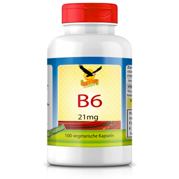 Vitamin B6 21mg, 100 Kapseln