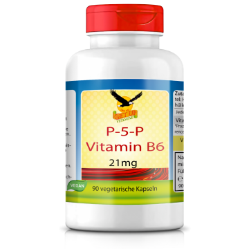 Vitamin B6 Pyridoxal-5-Phosphat 21mg, 90 Kaps