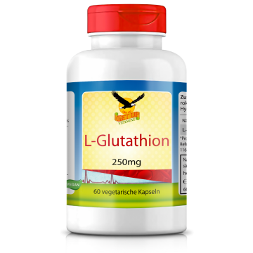 L-Glutathion 250mg bioaktiv vegetarisch, 60 Kapseln