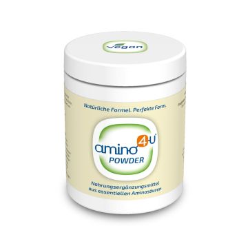 Amino4u PULVER - alle 8 L-Aminosäuren | 120g feinstes Pulver