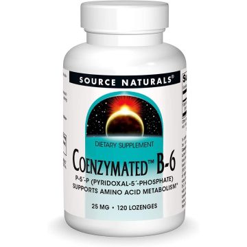 Vitamin B6 25mg coenzymated von Source Naturals