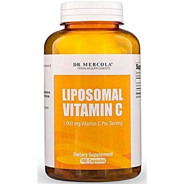 Liposomales Vitamin C 500mg von Dr. Mercola | 180 Kapseln