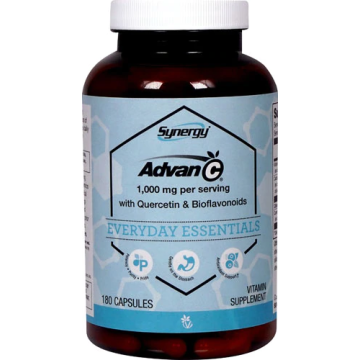 Vitamin C Advan-C® 500mg säurefrei & magenschonend mit 100mg Quercetin & Citrus Bioflavonoiden, 180 Kaps